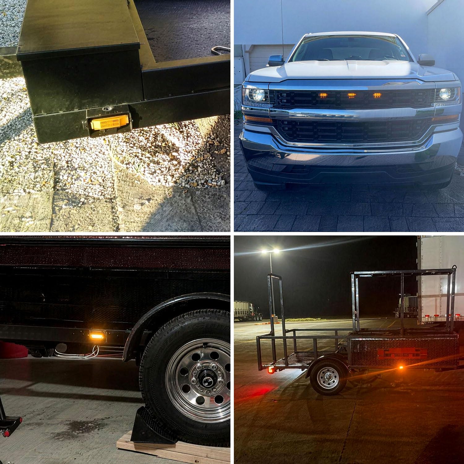Partswcgg mounted on trailer demonstrating improved nighttime visibility benefit