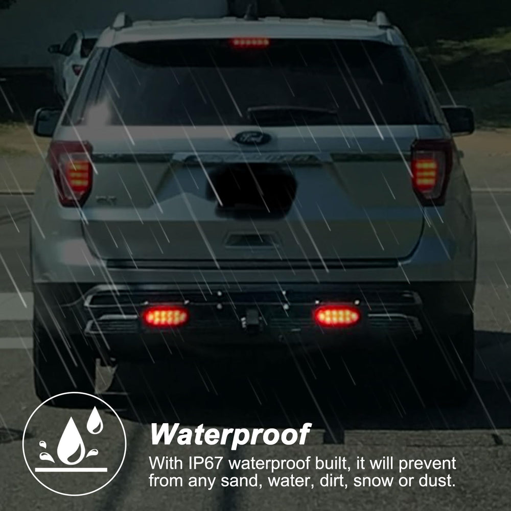 Partswcgg tail light next to ruler showing accurate size for correct carrier fitment