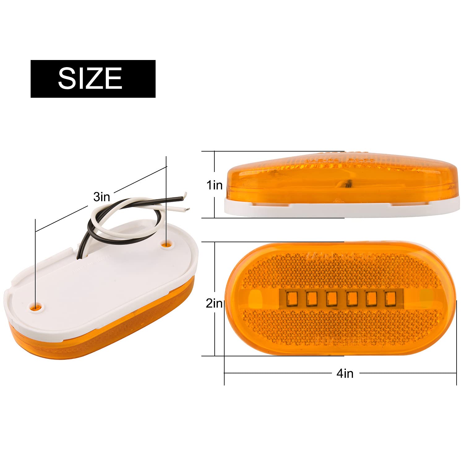 Partswcgg size comparison beside ruler showing compact easy-fit installation benefit