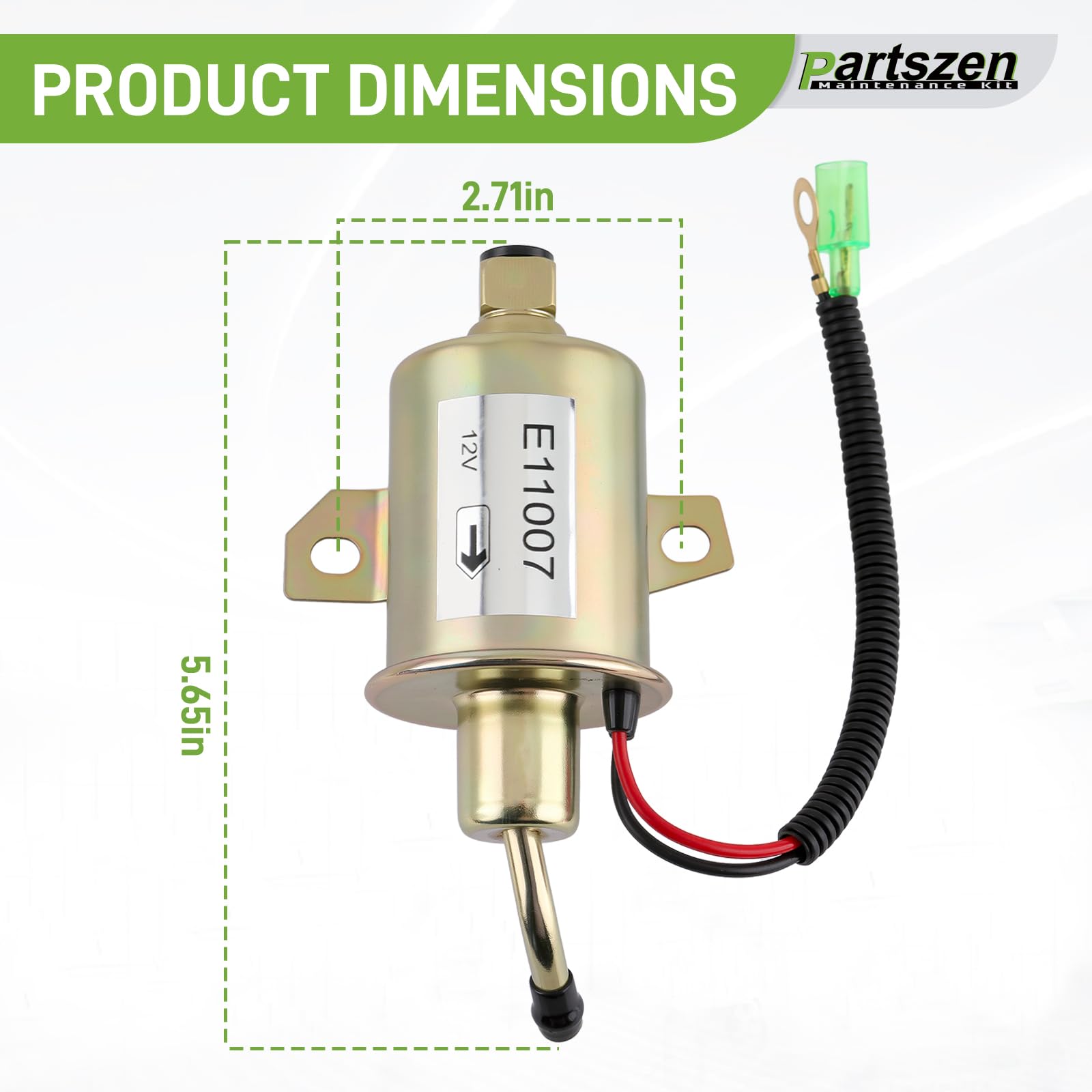 partszen air filter profile highlighting clean-air benefit for combustion health