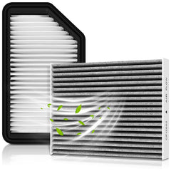 partszen front packaging showing both filters and clear fit details for convenience
