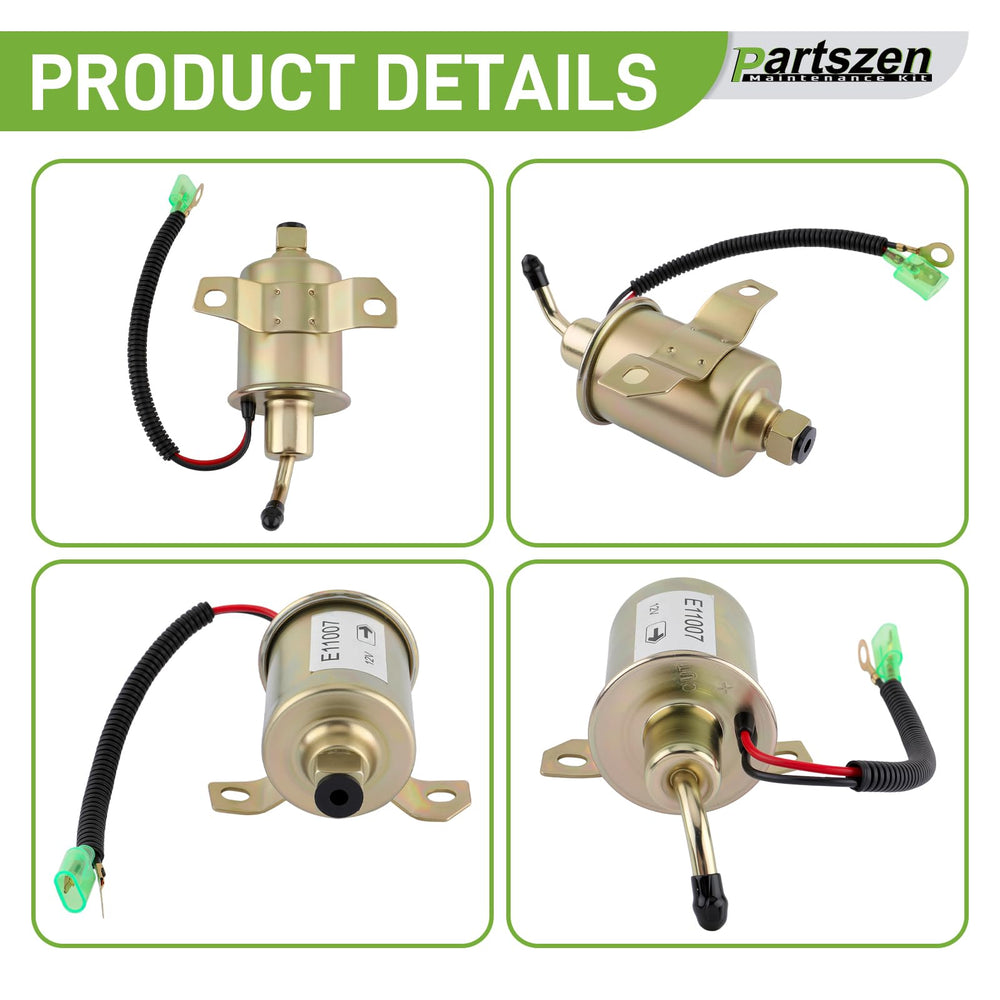 partszen fuel filter detail demonstrating contaminant protection and fitment