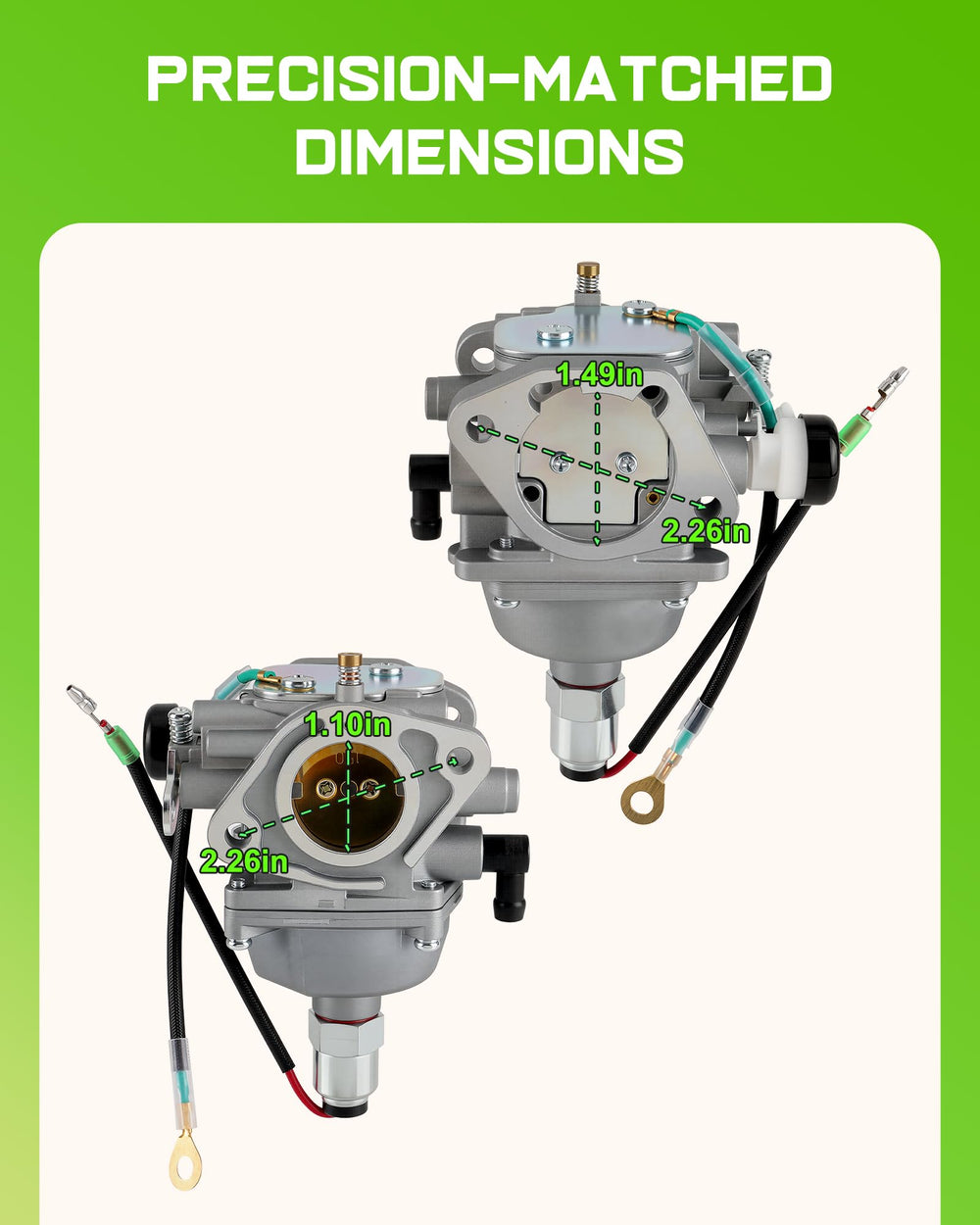partszen SV725 packaging and label showing part ID for quick verification