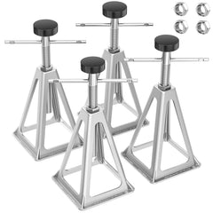 PAULINN front view of four jacks showing compact pack and portability benefit