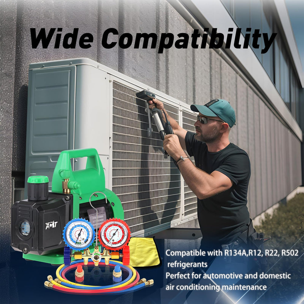 PB Motor Tech complete kit on a workbench showing all components ready for HVAC jobs