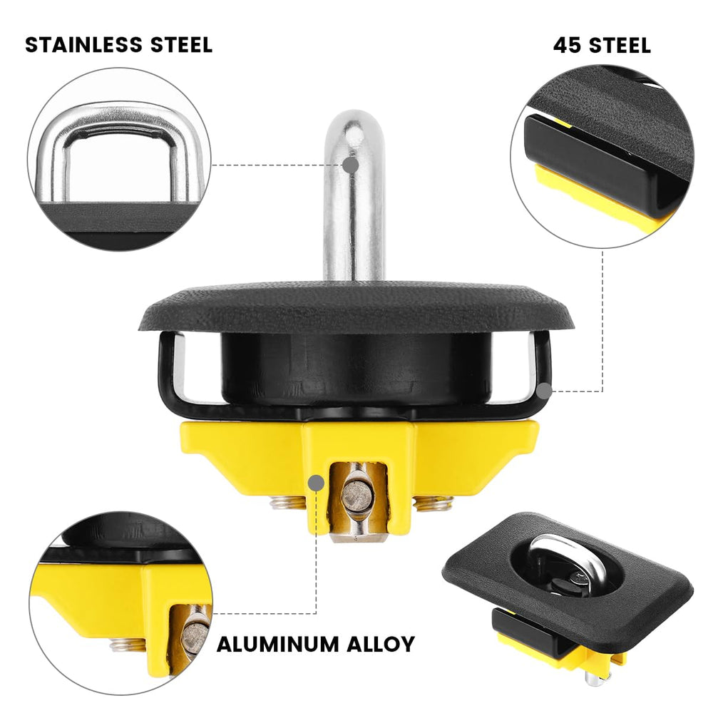 pbsee labeled base and screws detail showing complete kit for straightforward install