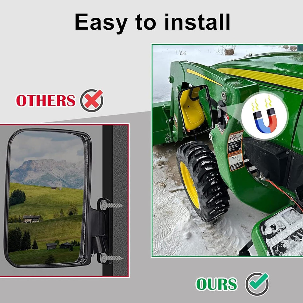 pbsee mounted on loader arm providing wide field of view advantage
