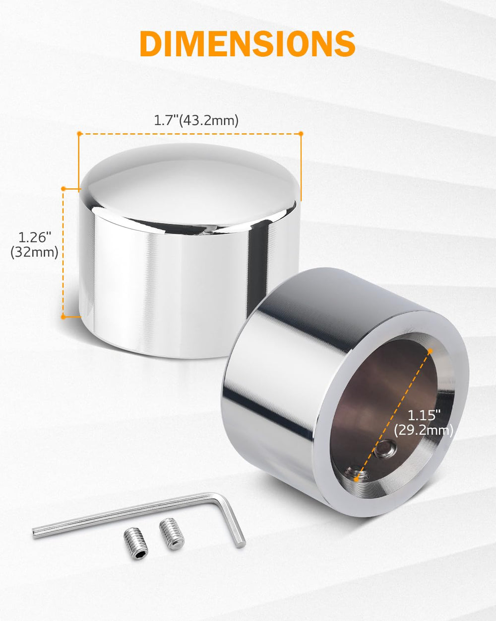 PBYMT close-up of CNC-machined axle cap detail highlighting precise machining benefit