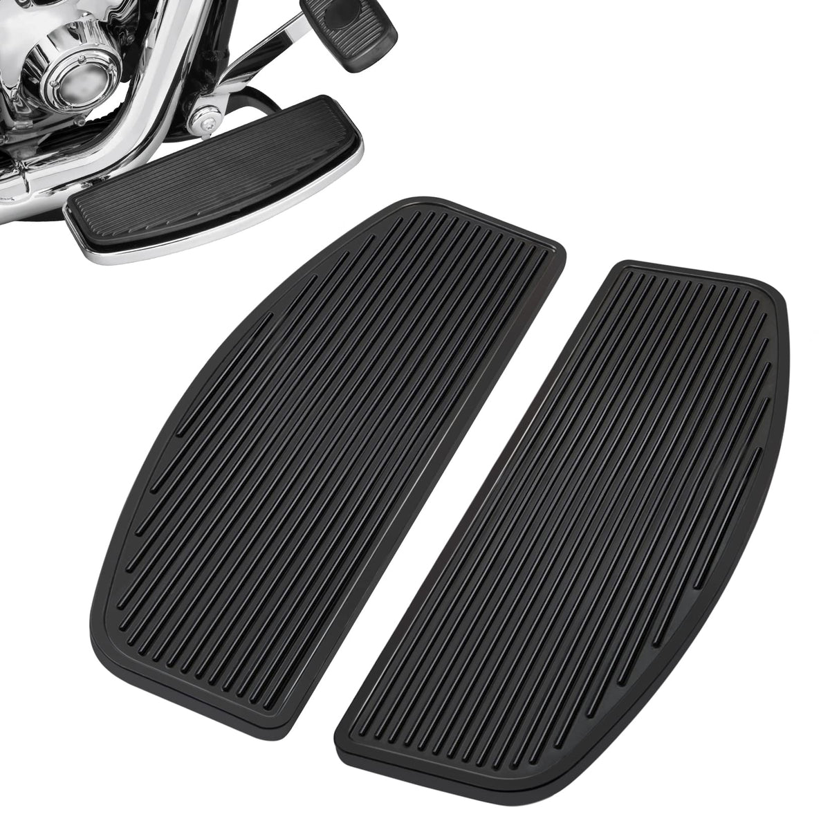 PBYMT front insert front view showing full pad and improved grip
