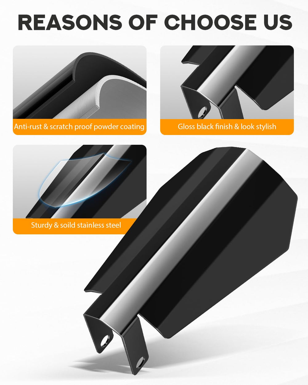PBYMT side profile showing coffin-cut shape that reduces wind and debris exposure benefit