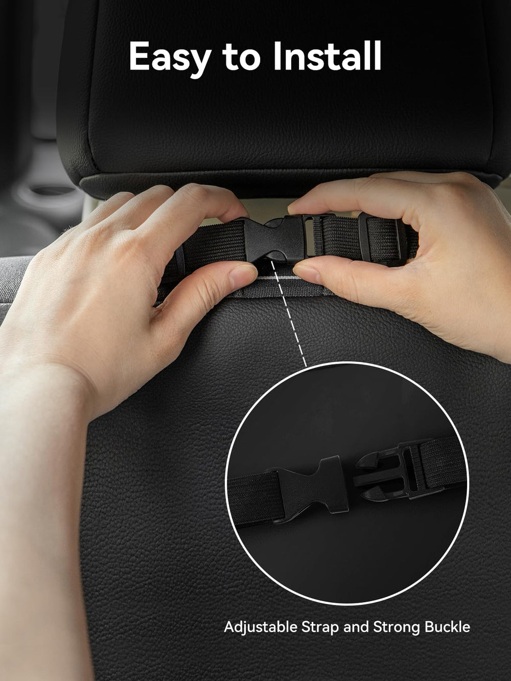 Pcnjozx in a car interior demonstrating tidy organization and stylish look