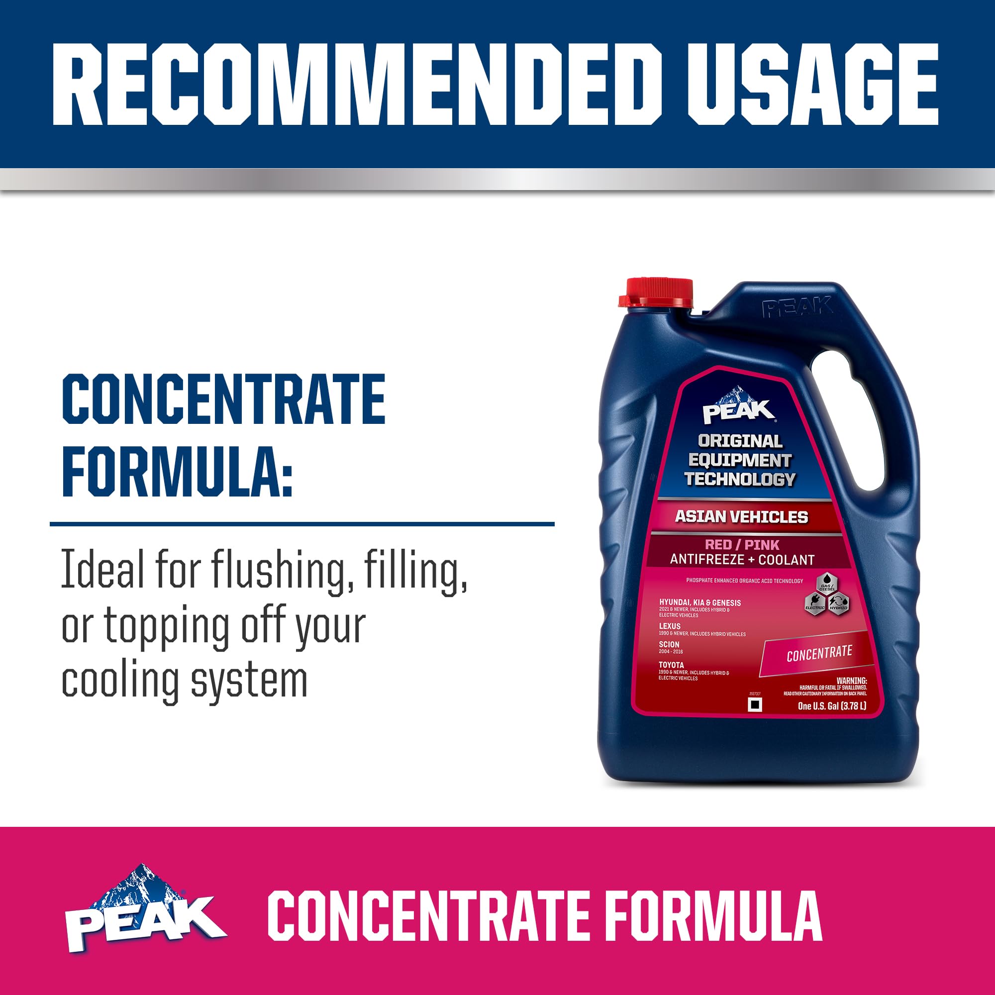 PEAK installed in car engine bay demonstrating compatibility with Asian vehicles