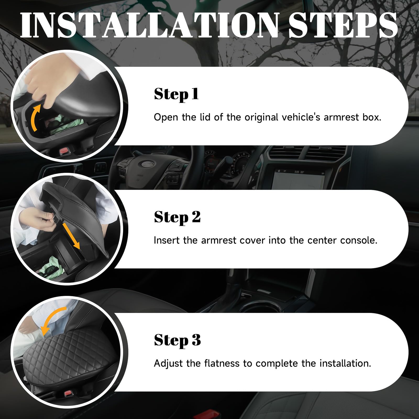 PeakPurit hands installing the cover quickly without tools for fast setup