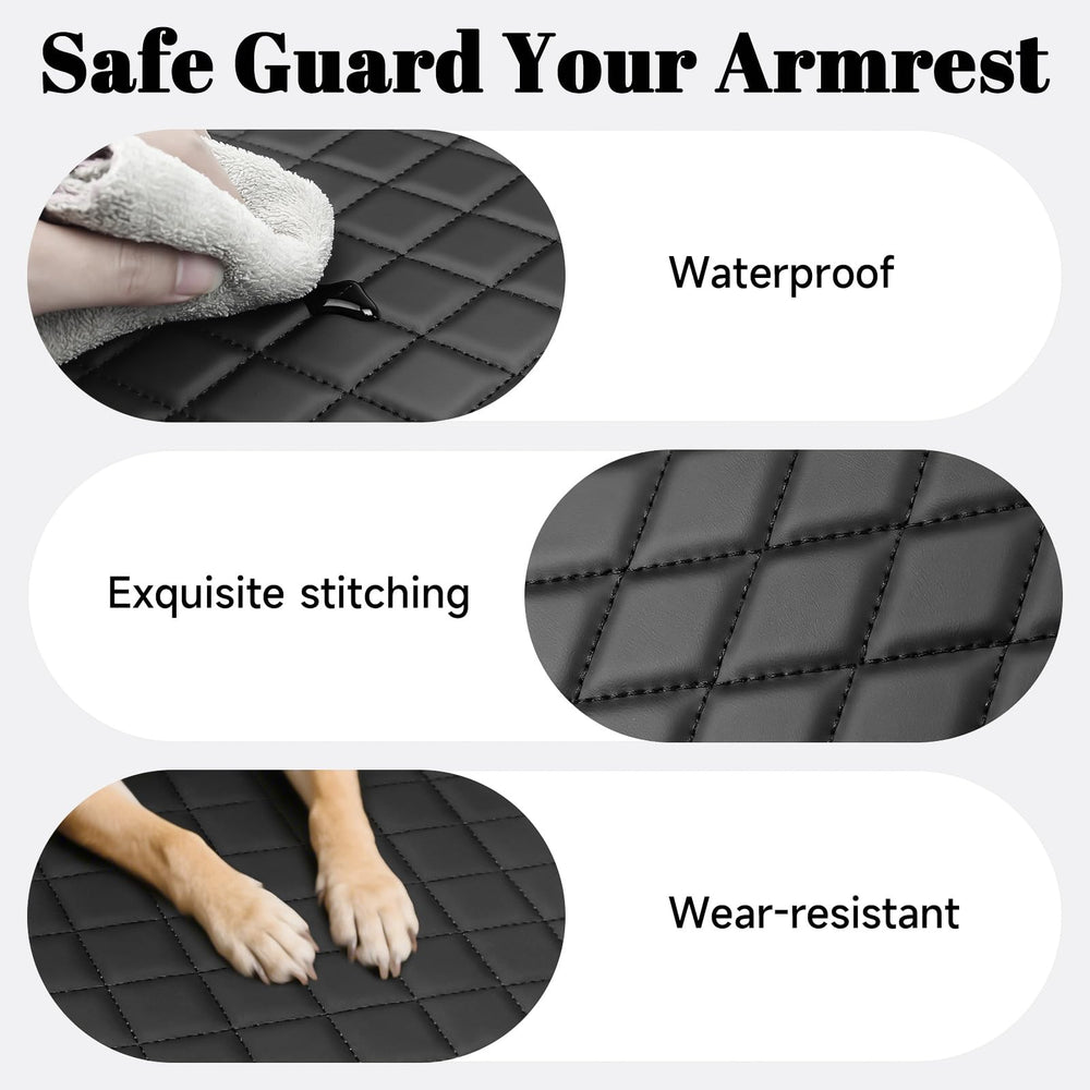 PeakPurit showing scratch resistance against keys to prevent armrest damage
