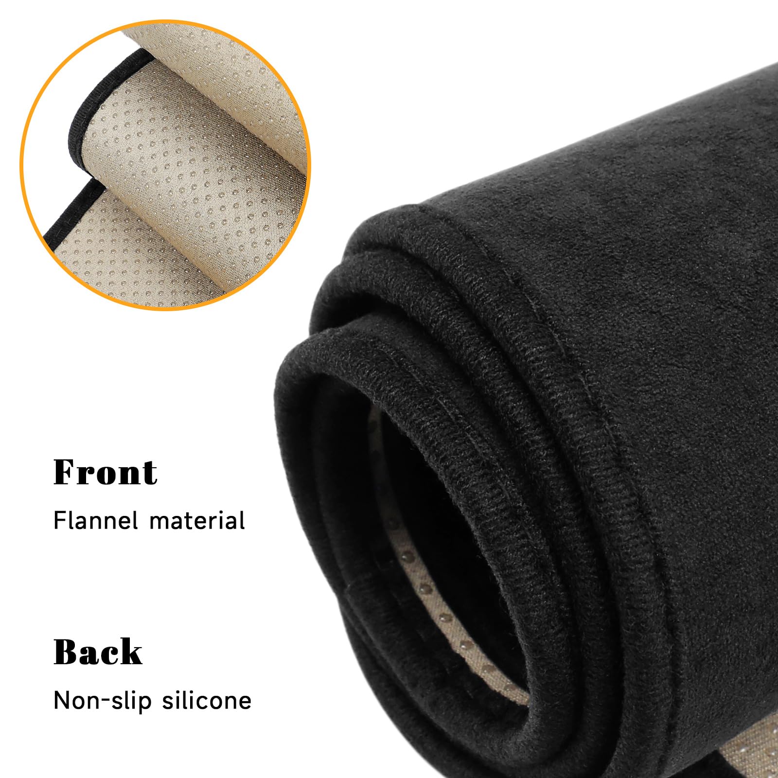 PeakPurit underside with silicone anti-slip particles for secure placement