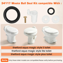 Peakur waste ball close-up highlighting smooth surface for improved flush action
