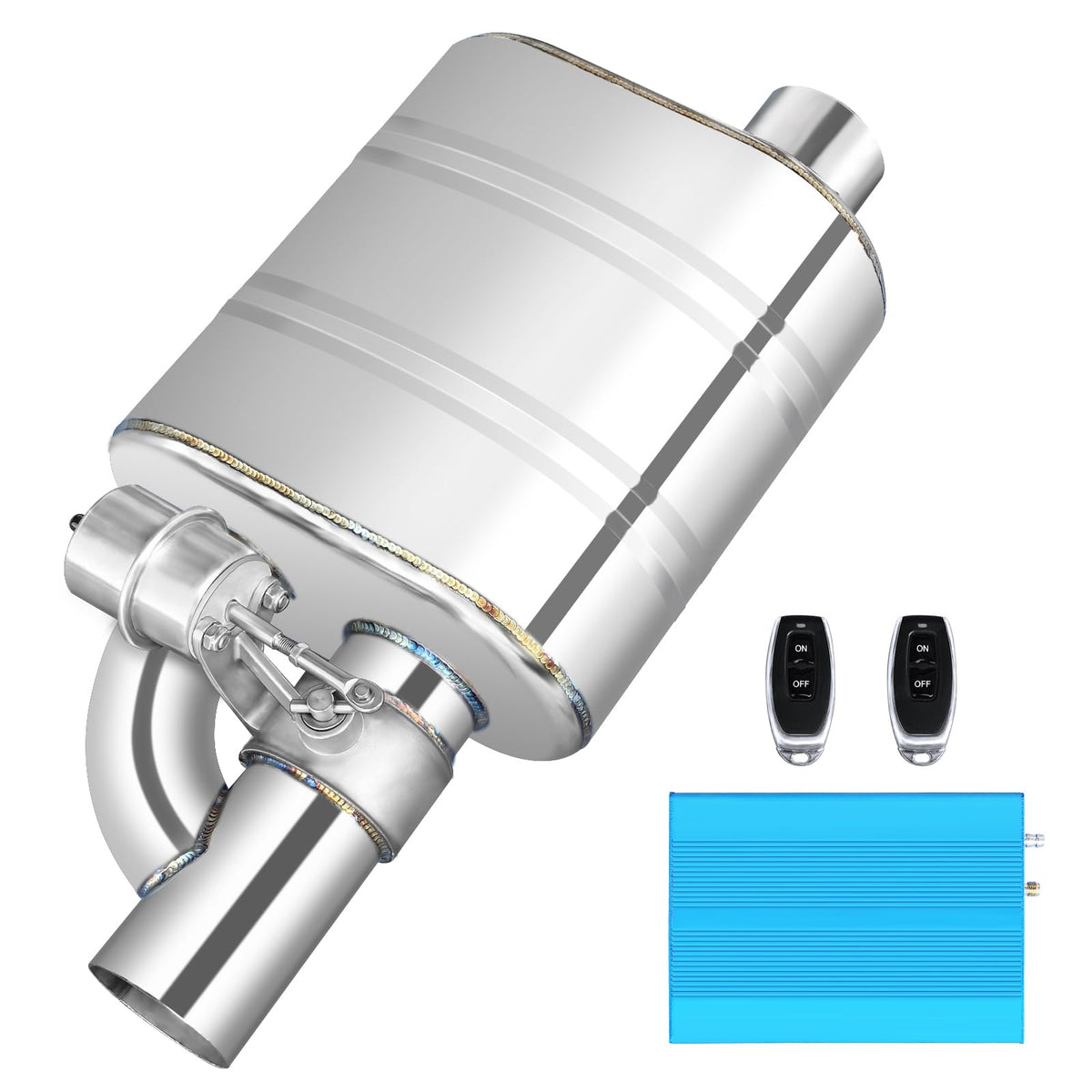 peastorm front view complete kit showing components and hardware for easy installation benefit