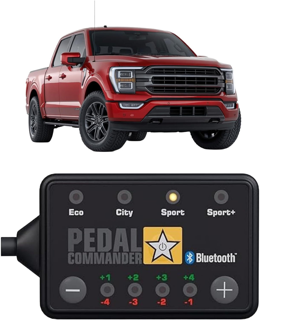 PEDAL COMMANDER front unit showing compact design and quick install benefit