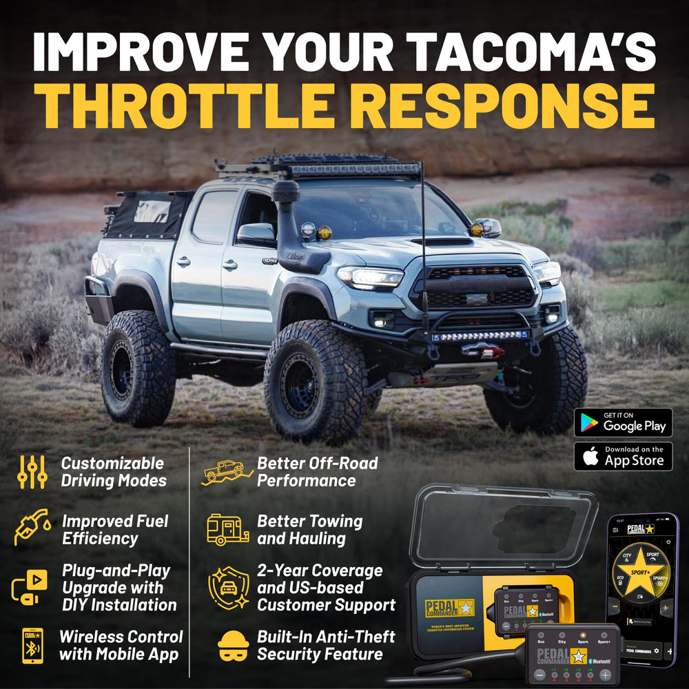 PEDAL COMMANDER wiring plug detail showing kit fitment and simple hookup