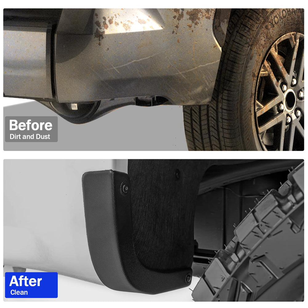 PELEUS installed on Silverado side view proving streamlined look and clearance