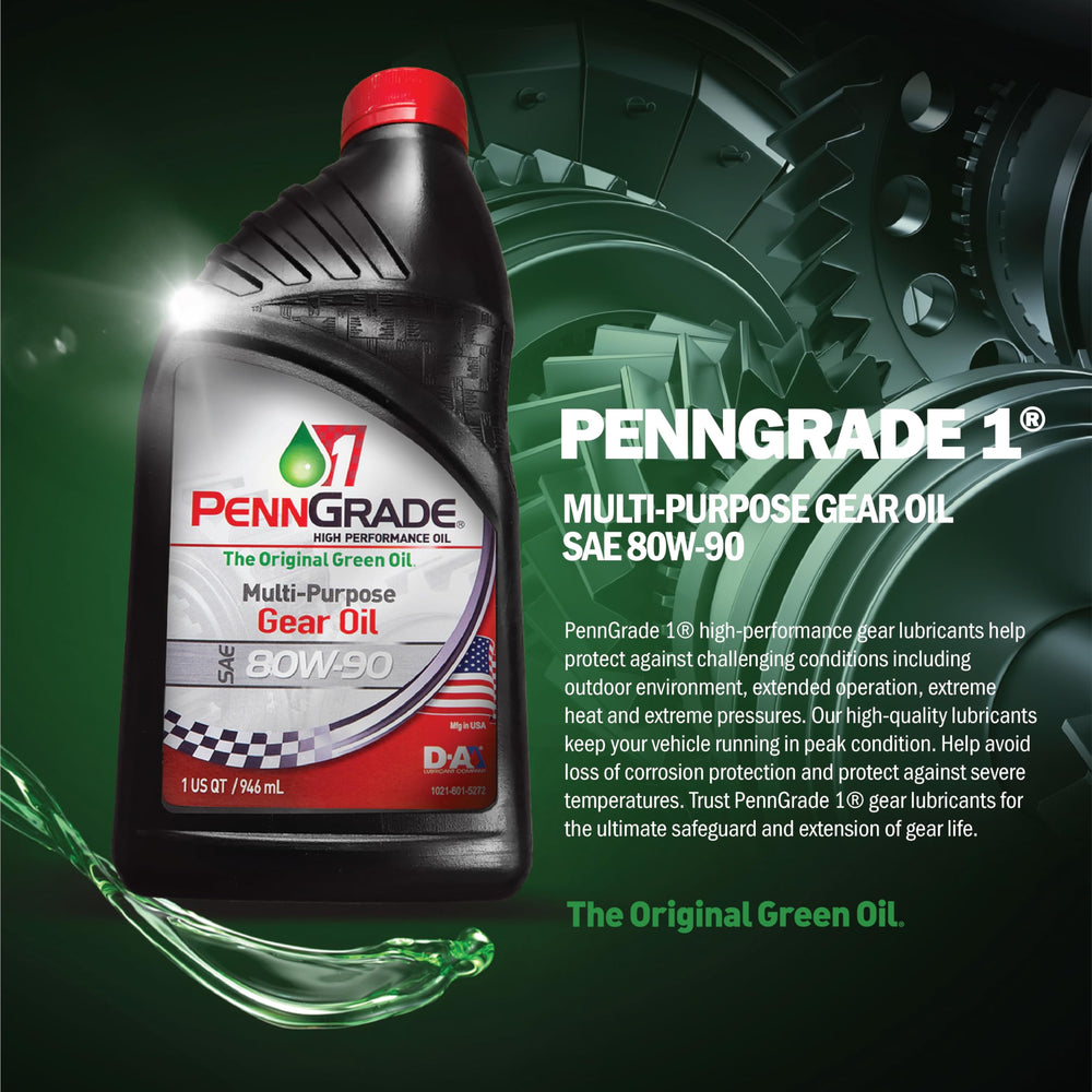 PENN GRADE1 bottle side angle highlighting packaging and easy-grip design