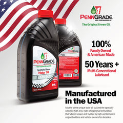 PENN GRADE1 oil texture demonstration indicating stable SAE 80W-90 viscosity