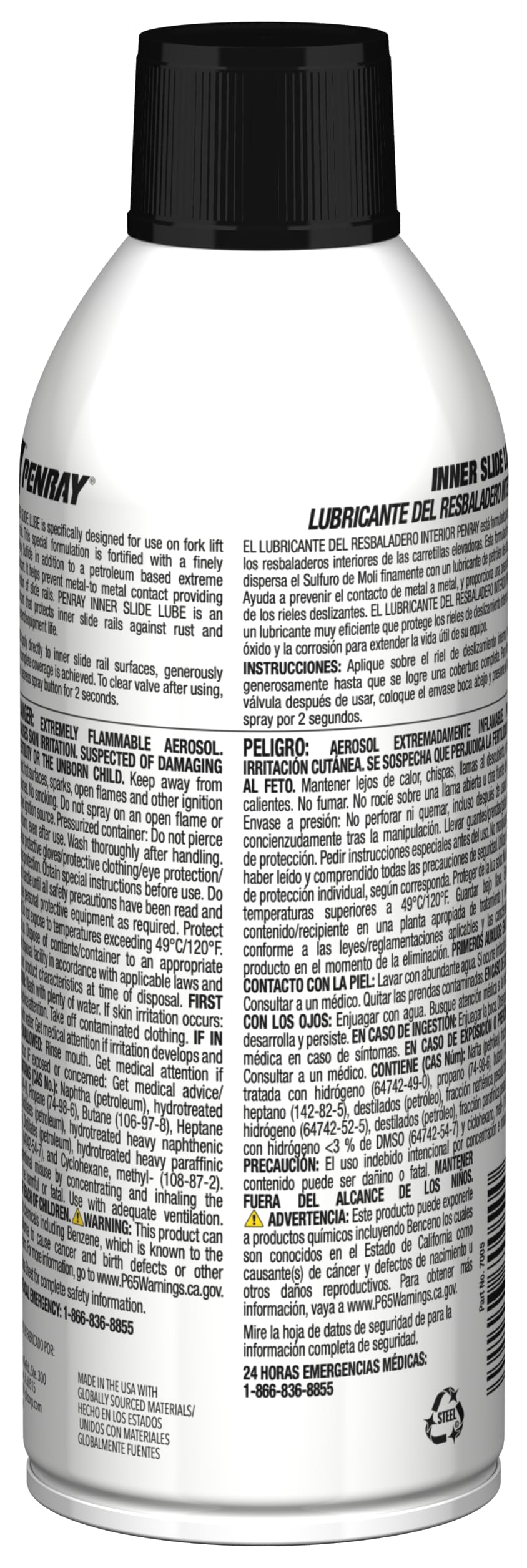 PENRAY lubricant texture sheen highlighting moly-sulfide film for long wear