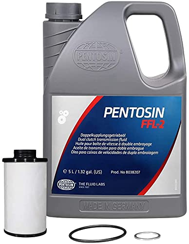 Pentosin replacement filter and seals detail demonstrating complete service readiness