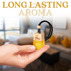 Perfa bottle and oils displaying concentrated fragrance strength