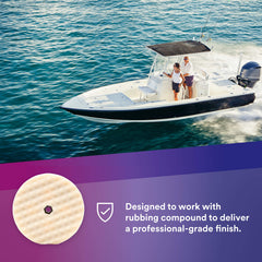 Perfect-It 3M 05706 reverse side displaying Hookit backing for fast secure attachment