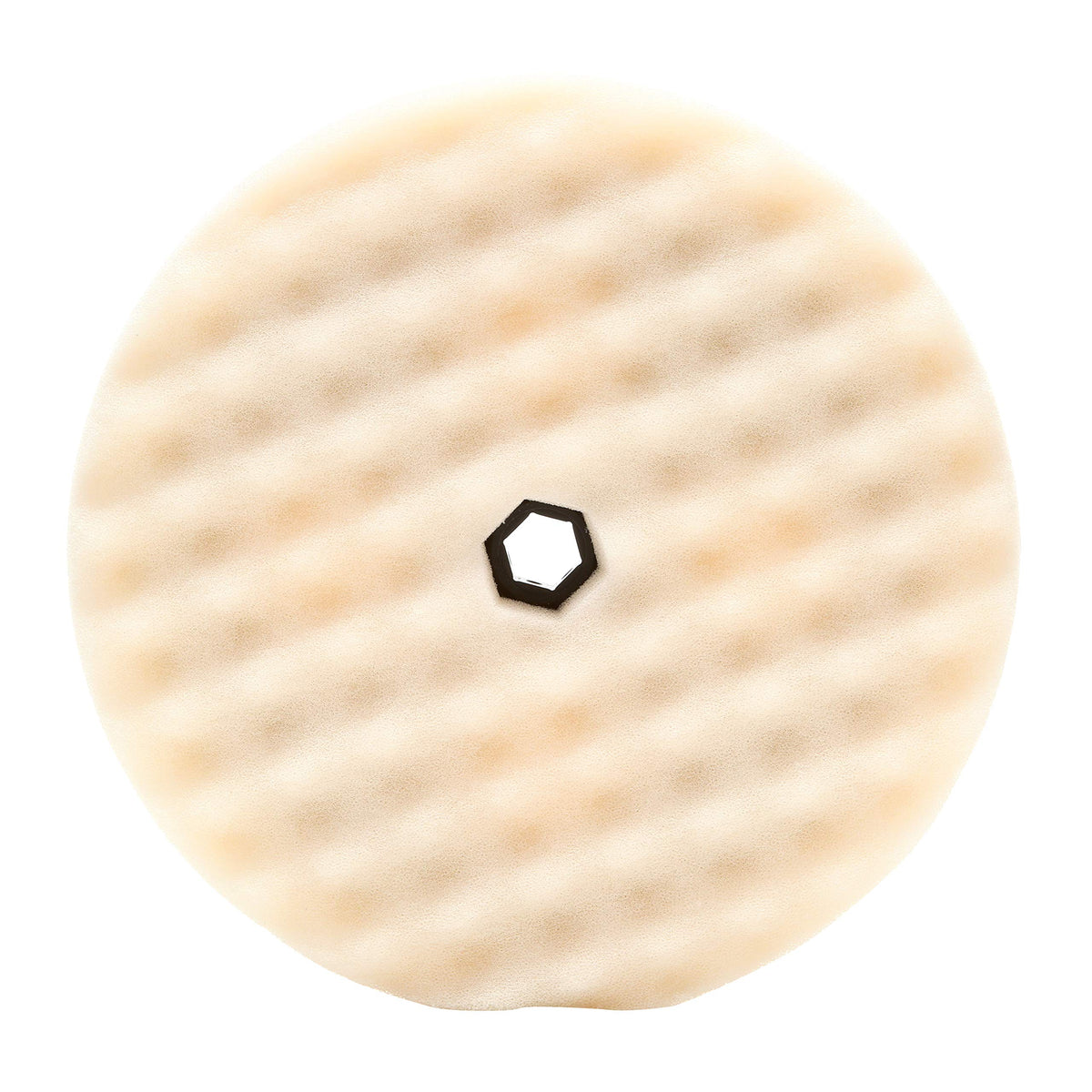 Perfect-It 3M 05706 front view showing white foam pad and benefits of wide coverage