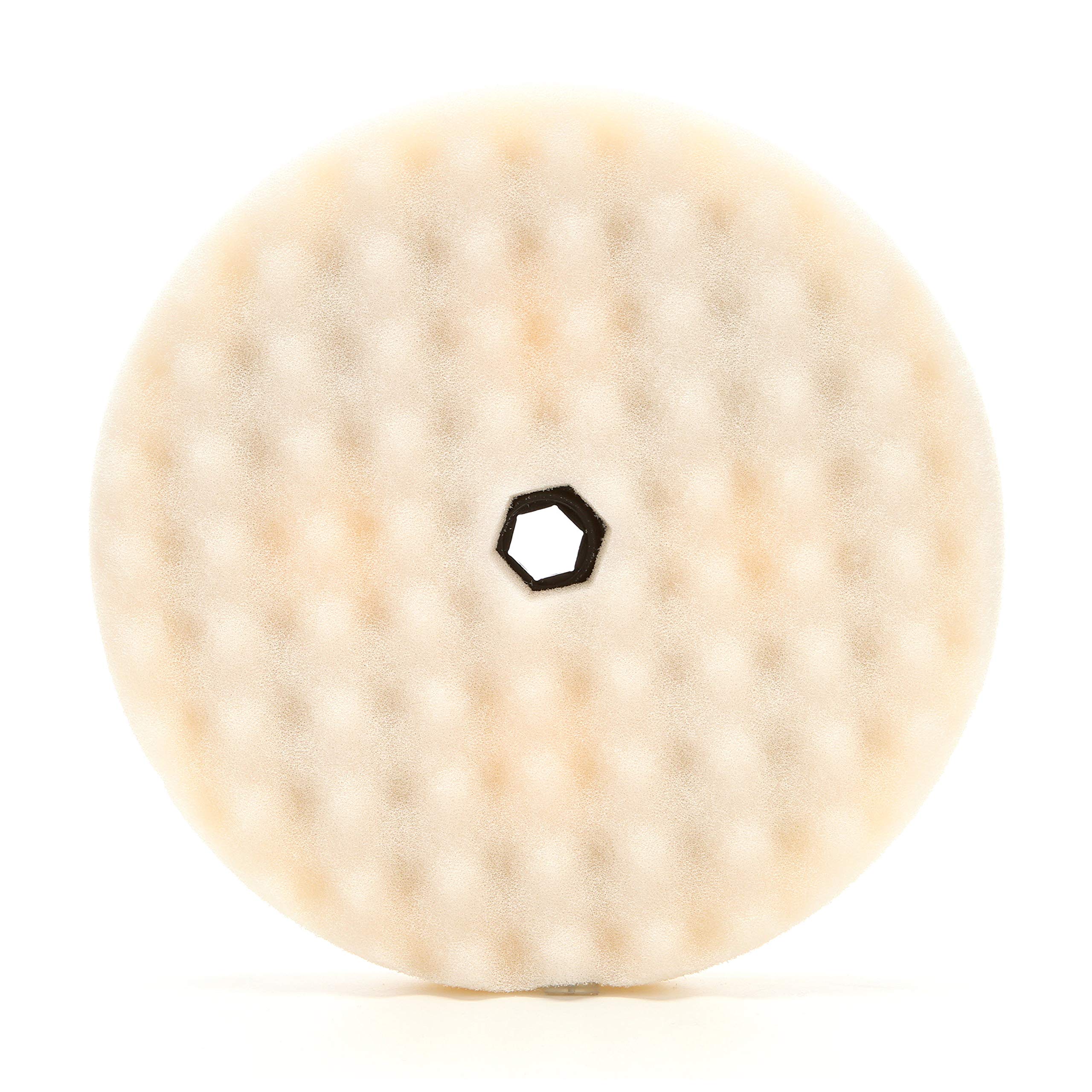 Perfect-It 3M 05706 close-up of textured foam face retaining polish for cleaner finish