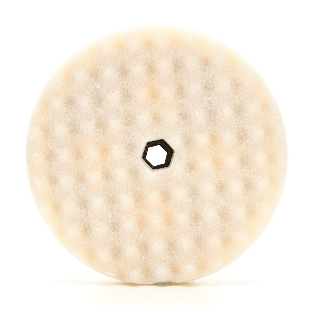 Perfect-It 3M 05706 close-up of textured foam face retaining polish for cleaner finish
