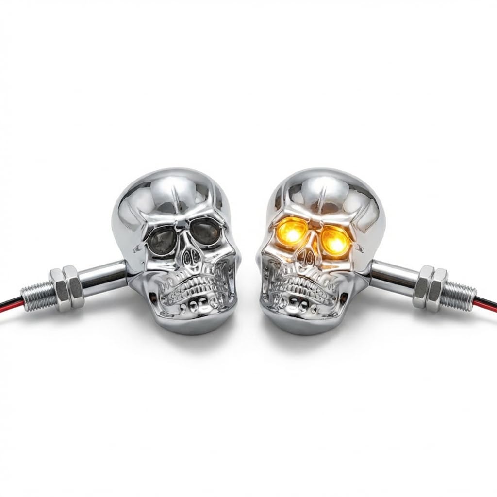 PerfecTech skull head front view showing bold styling and clear signaling benefit