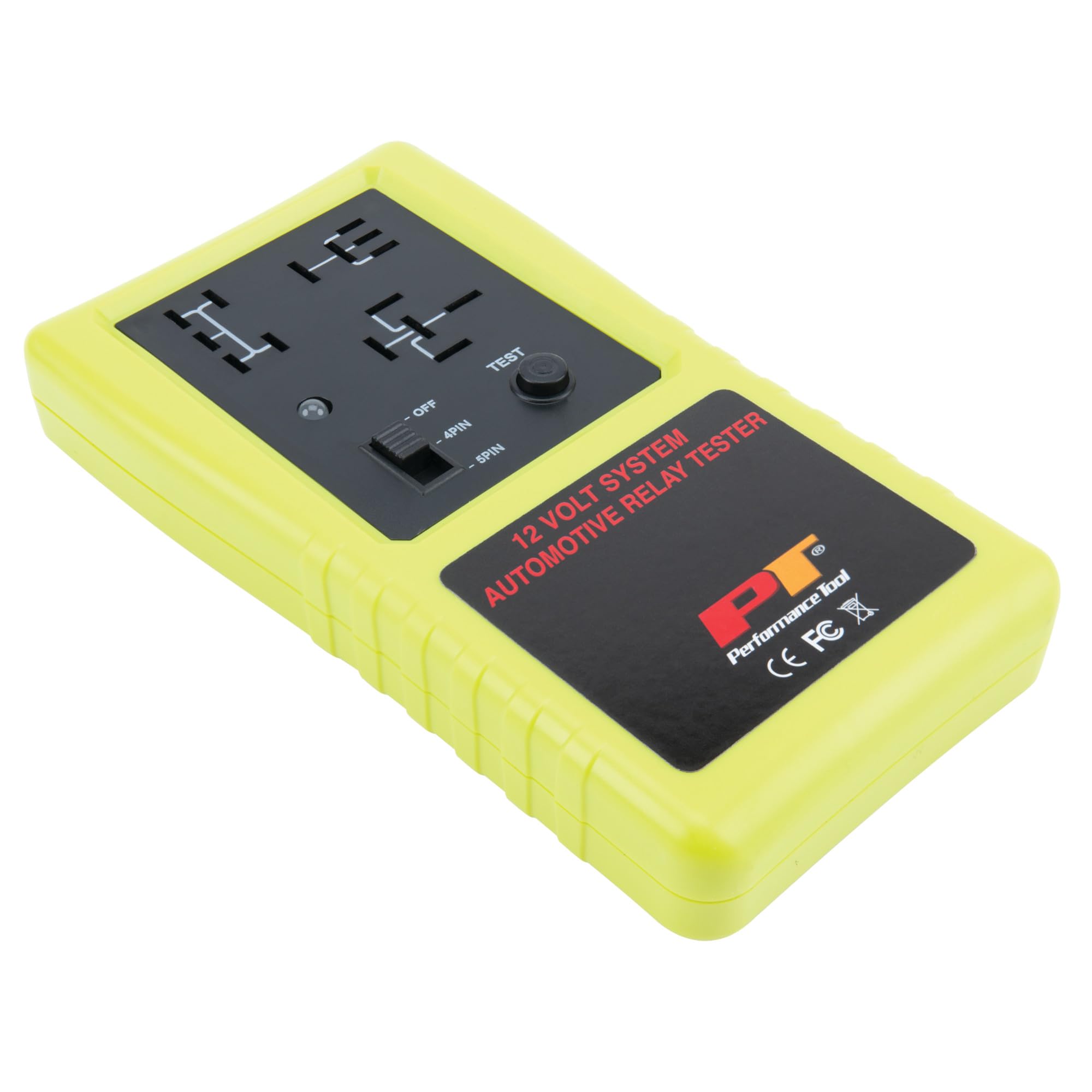 Performance Tool 3009 front view showing tester and relay slot for quick diagnostics