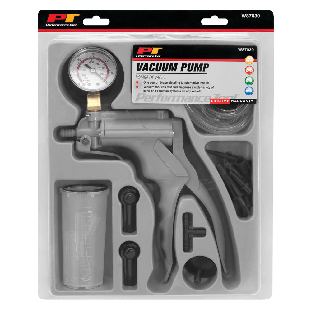 Performance Tool kit next to a hand for size scale and easy garage portability