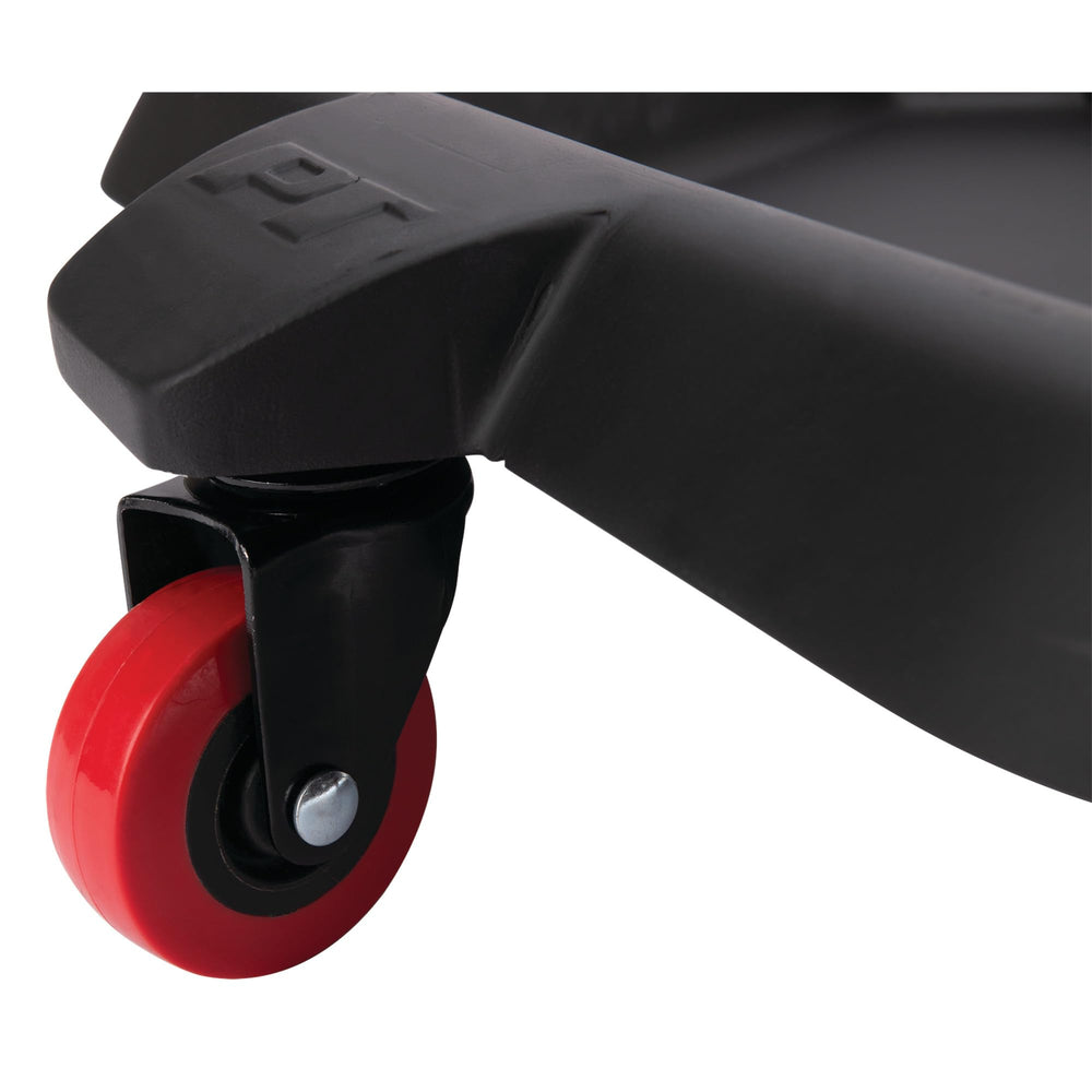 Performance Tool splash guard detail reducing splashes during pours