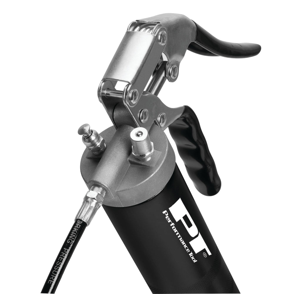Performance Tool bleeder valve and positive lock pull rod enabling air-free filling