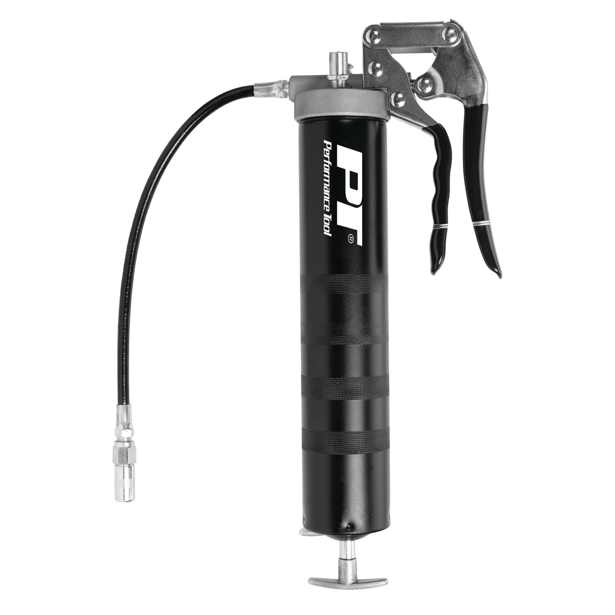 Performance Tool lever and comfort grip emphasizing reduced hand fatigue during use