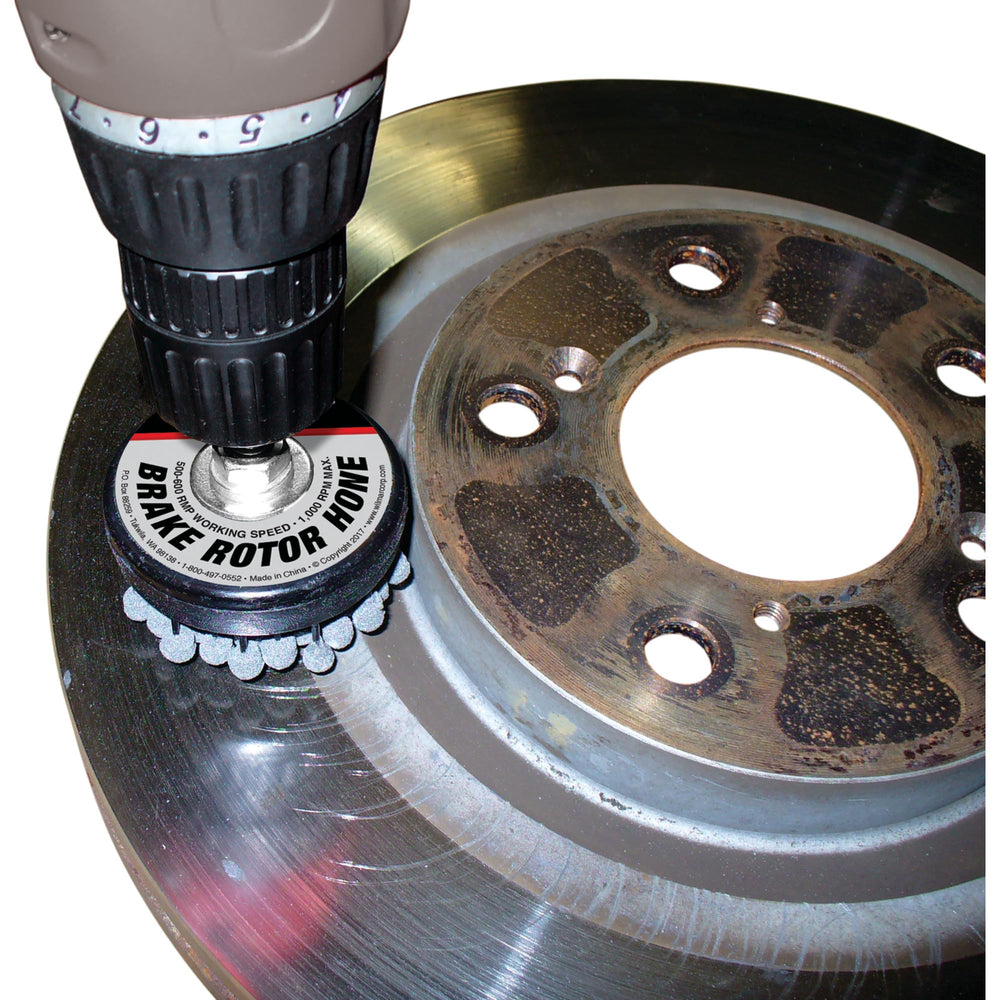 Performance Tool W80629 close-up of 120-grit flexible ball stones for consistent cross-hatch