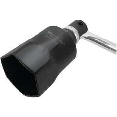 Performance Tool W83240 next to ruler to show 2-3/8 inch scale for accurate fit confirmation