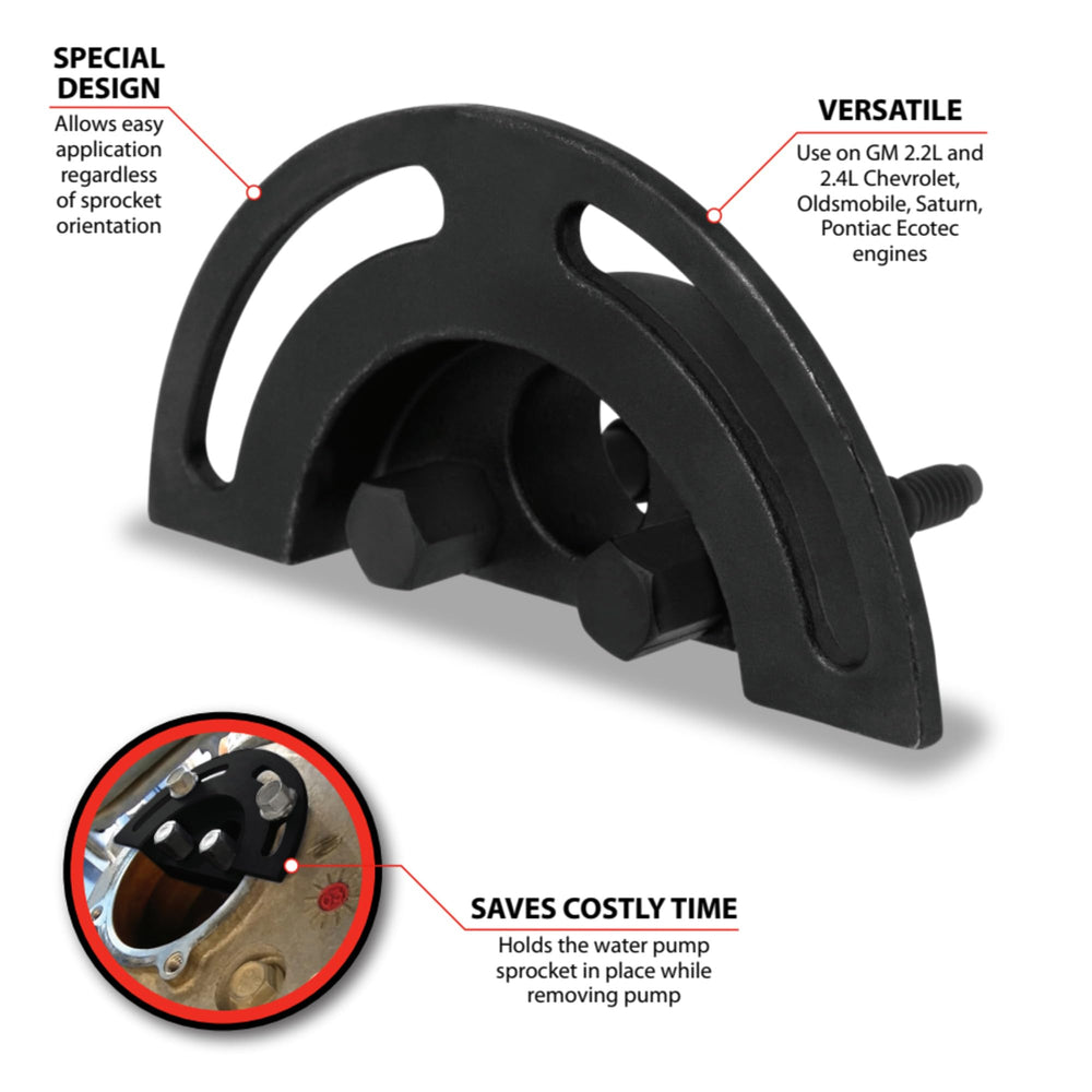 Performance Tool close-up of teeth contact for secure sprocket engagement