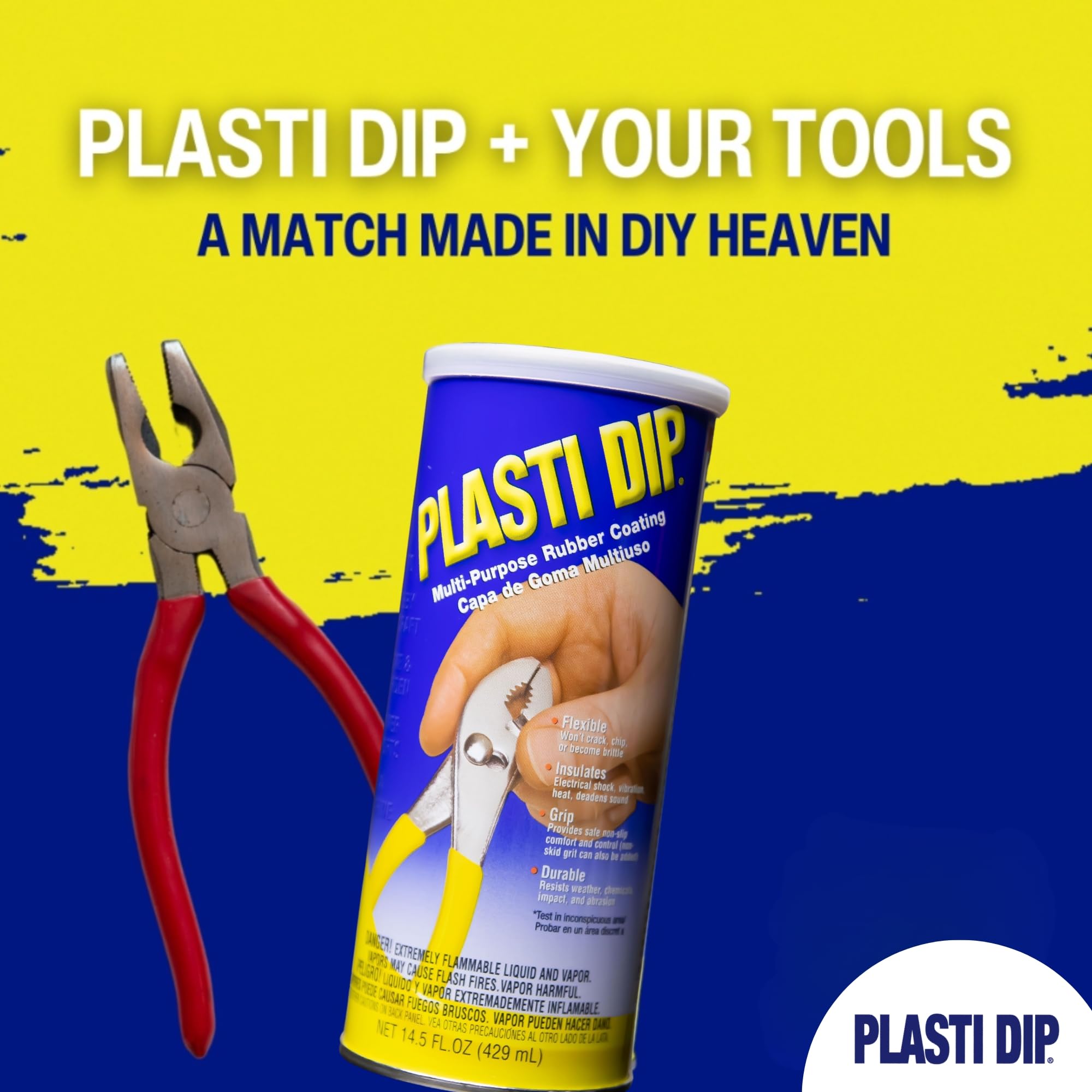 Performix Plasti Dip being sprayed demonstrating easy application control