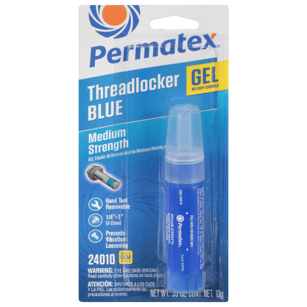 Permatex front packaging showing 10 g twist applicator and product benefits