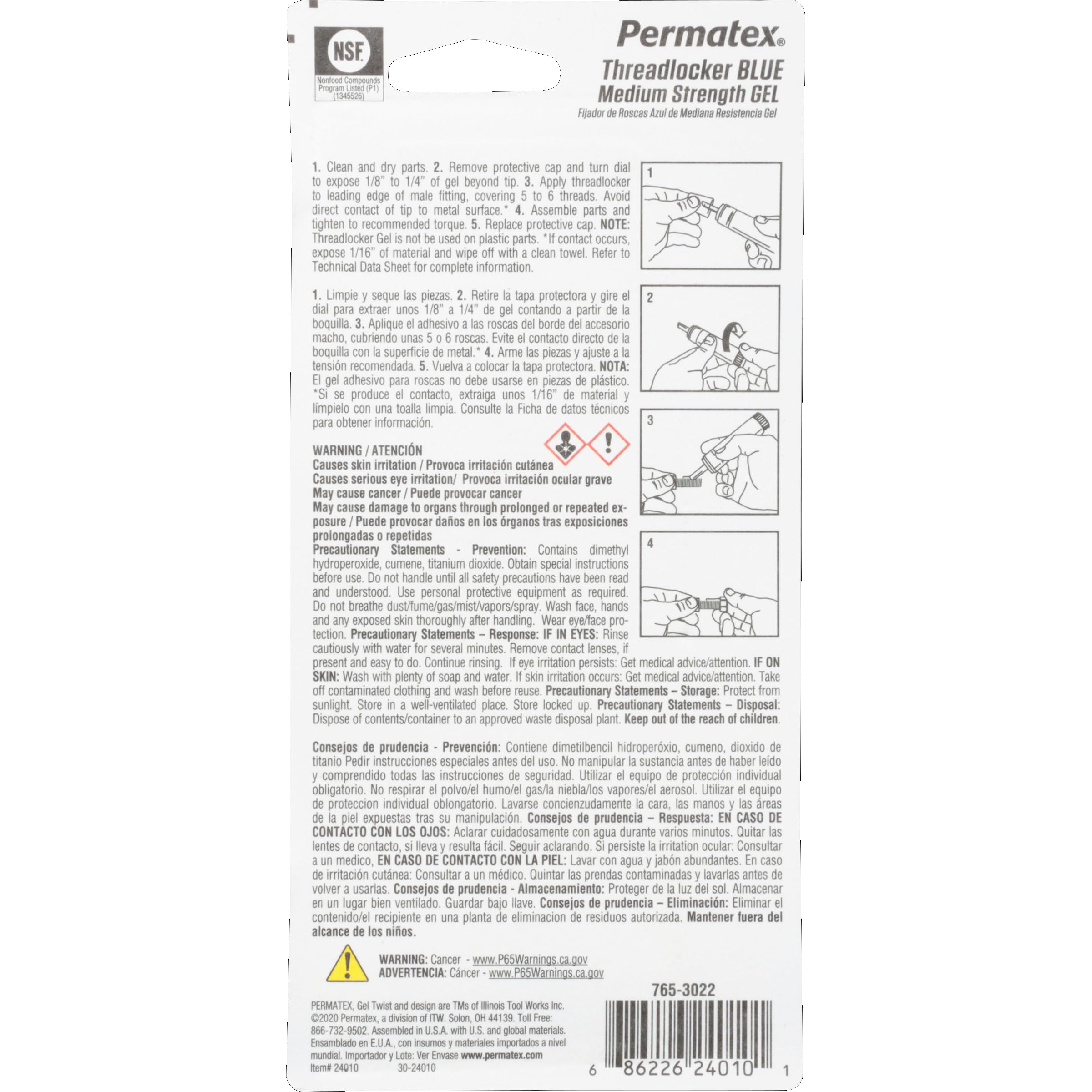 Permatex twist applicator tip delivering precise bead for accurate placement