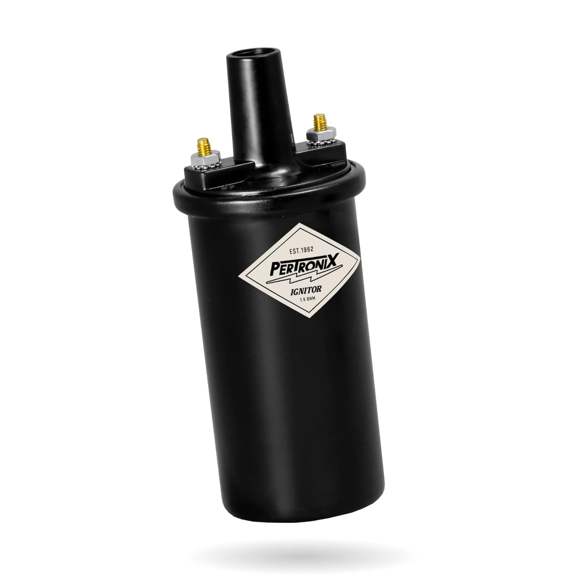 PerTronix Flame-Thrower front view showing black canister and mounting ease