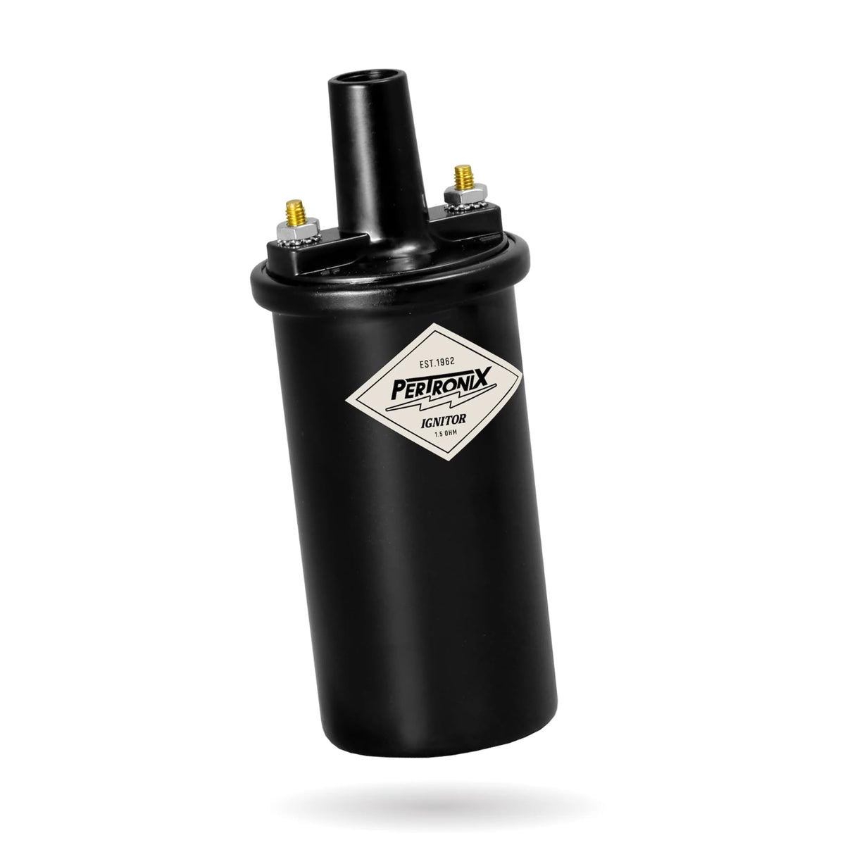 PerTronix Flame-Thrower front view showing black canister and mounting ease