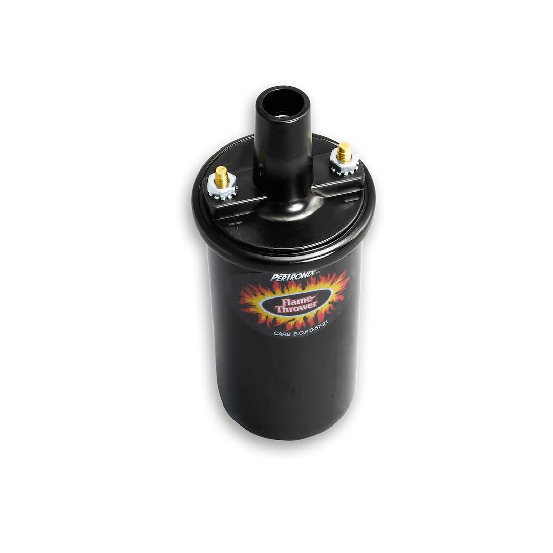 Pertronix Flame-Thrower II next to ruler showing dimensions for correct fitment benefit