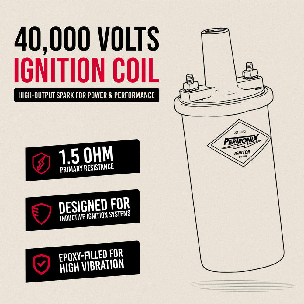 PerTronix side label detail highlighting model number and fitment info