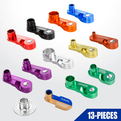 PESIKO close-up of anodized aluminum tool profiles showing precise cuts and corrosion resistance